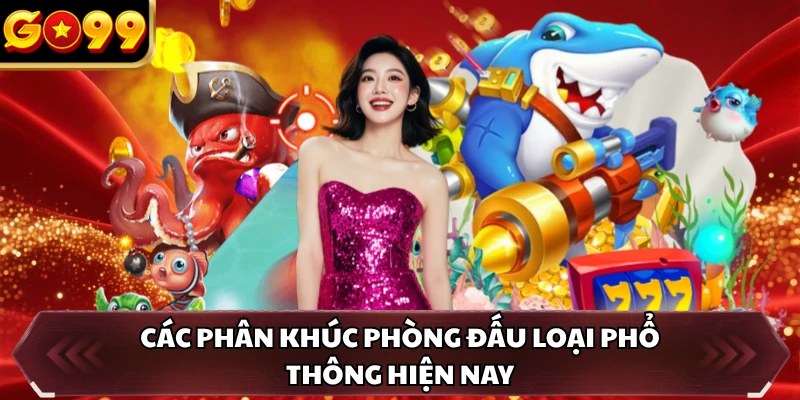 Các phân khúc phòng đấu loại phổ thông hiện nay