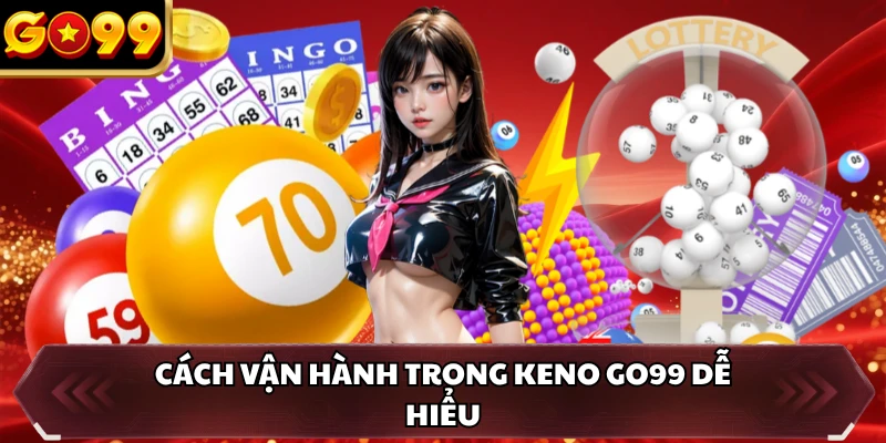 Cách vận hành trong Keno GO99 dễ hiểu